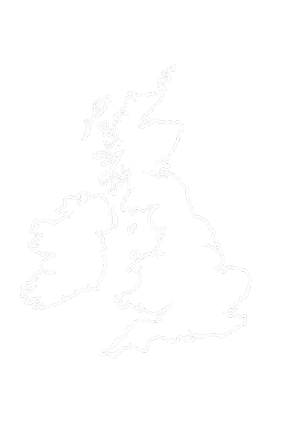 Outline drawing of the UK